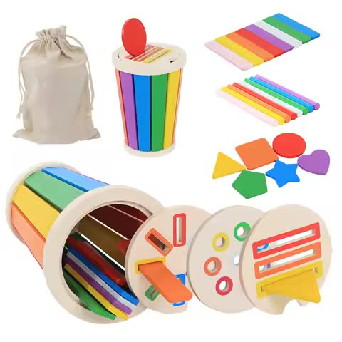 Colour Sorting Stacking Toys