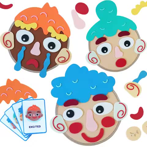 Emotion Cards Social Play Set